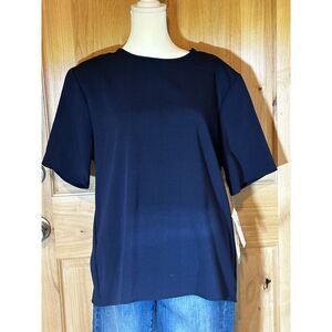 Worthington Blue Women's Top, Size 8 NWT